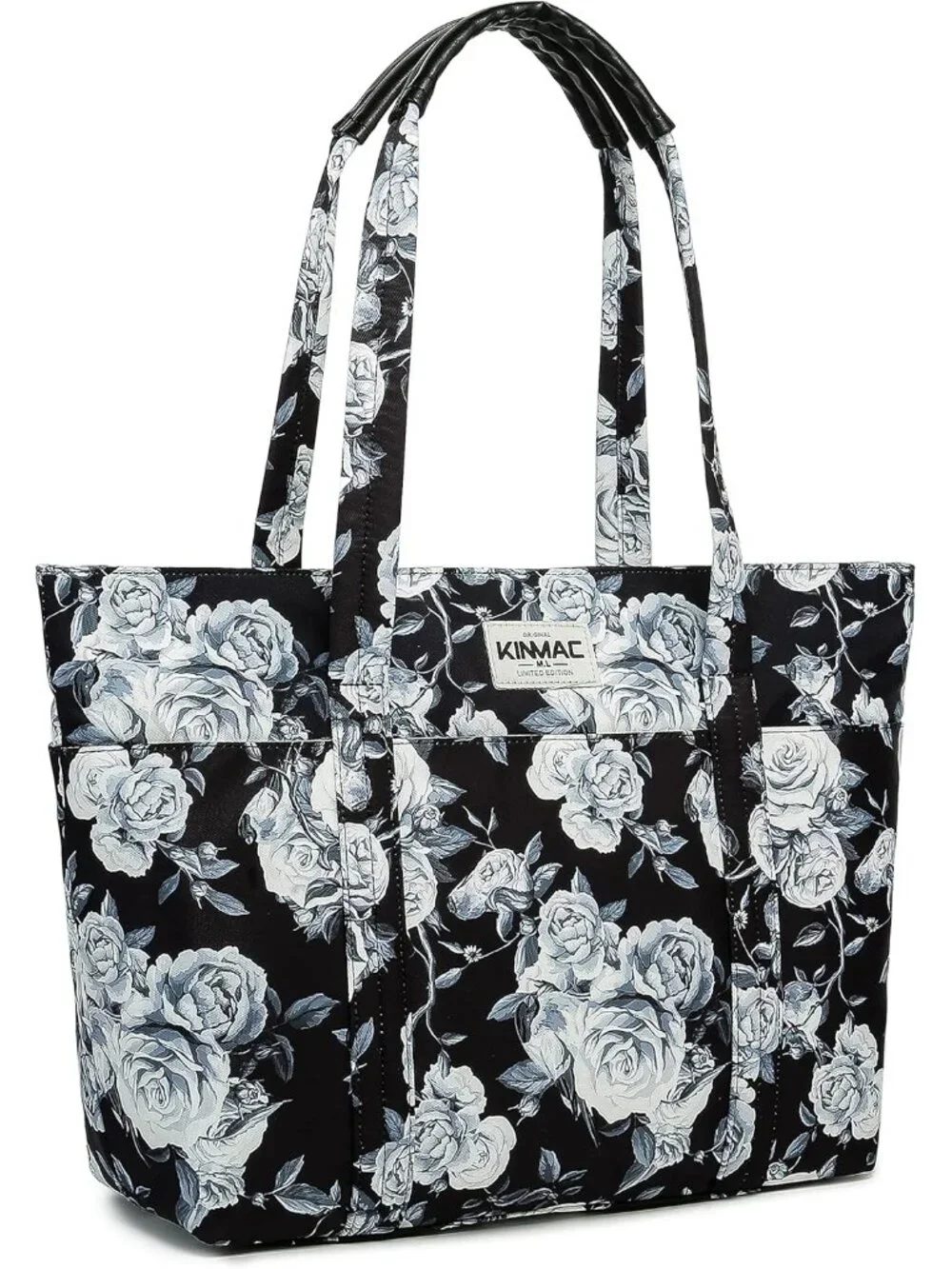 Women's Leather Laptop Tote - Stylish & Spacious Work Bag for 15.6-inch Devices